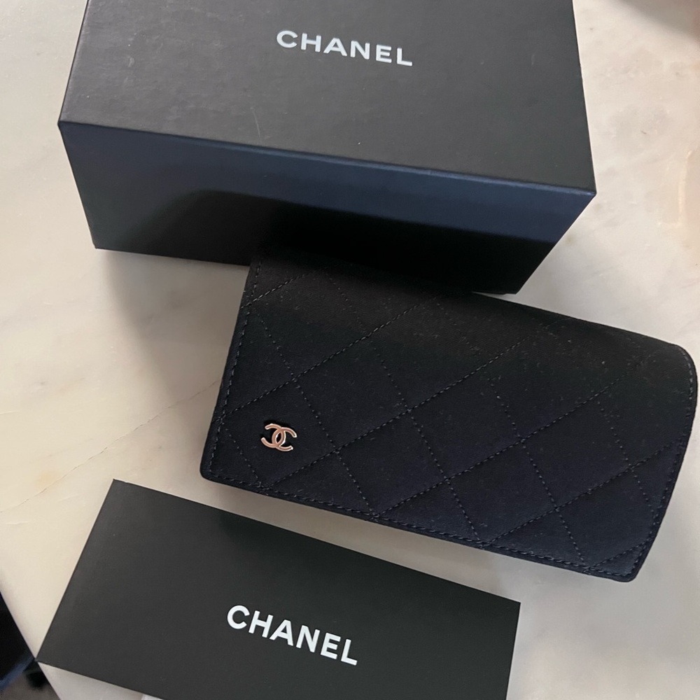 CHANEL sunglass case & box only!